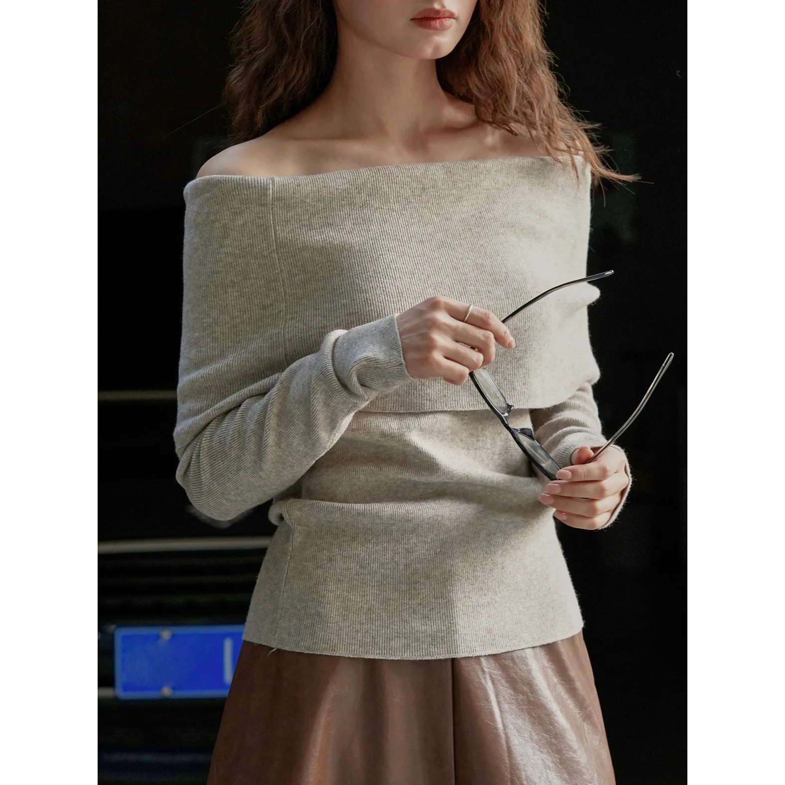 2024 Women Soft Knitted Sweater Basic Sexy Off The Shoulder Long Sleeve Pullovers Clothes Tops For Women Sweater Pull Femme
2024 Women Soft Knitted Sweater Basic Sexy Off The Shoulder Long Sleeve Pullovers Clothes Tops For Women Sweater Pull Femme