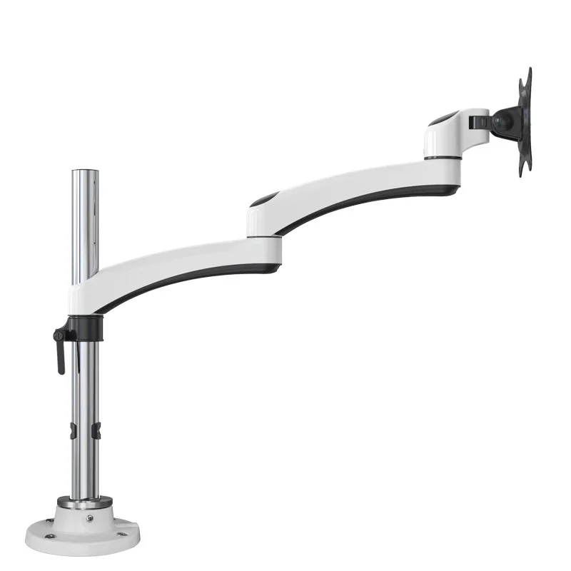 Ceiling monitor bracket flip-chip wall-mounted desktop air pressure lift adjustment height
Ceiling monitor bracket flip-chip wall-mounted desktop air pressure lift adjustment height