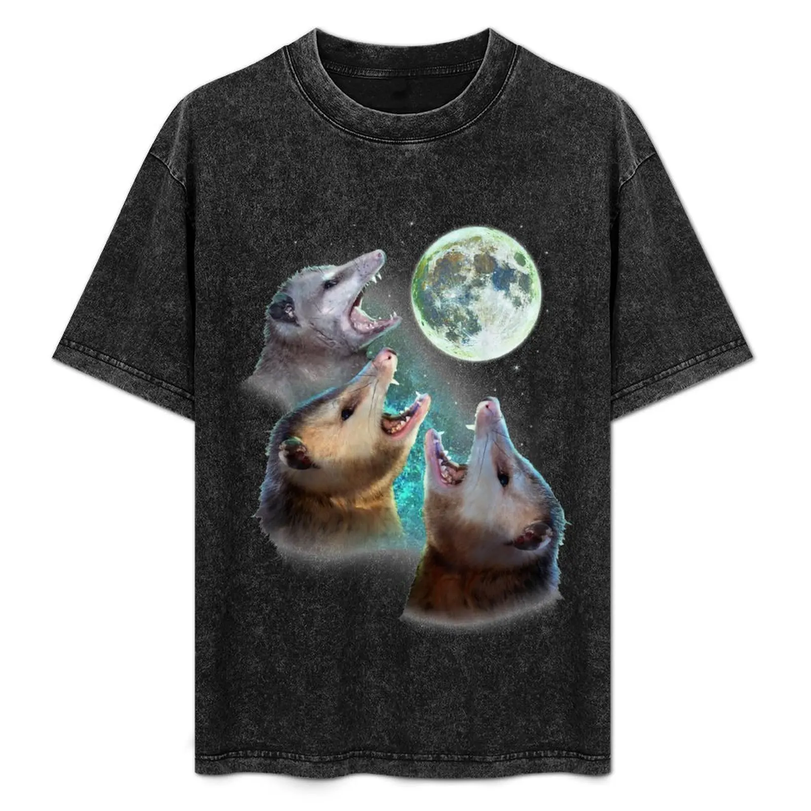 Three Opposum Moon With 3 Possums And Dead Moon Costume T-Shirt Minimalist Plain Crew Neck T-Shirt
Three Opposum Moon With 3 Possums And Dead Moon Costume T-Shirt Minimalist Plain Crew Neck T-Shirt