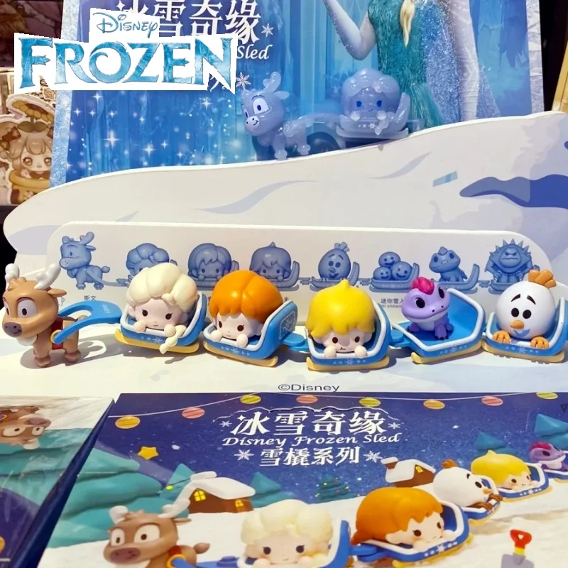 Подлинная серия Disney Frozen Sled, слепая коробка, милые мини-фигурки Анны и Эльзы, модель игрушки, настольные автомобильные украшения, подарки на день рождения, Рождество
Подлинная серия Disney Frozen Sled, слепая коробка, милые мини-фигурки Анны и Эльзы, модель игрушки, настольные автомобильные украшения, подарки на день рождения, Рождество