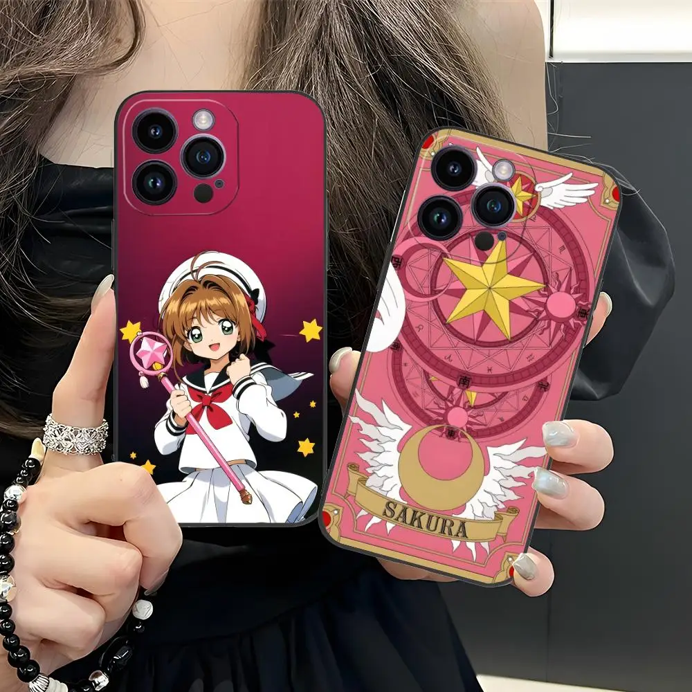 Чехол для телефона Cardcaptor Sakura Kinomoto для iPhone 16, 15, 14, 13, 12, 11 X XR XS 8 7 Pro Max Plus, роскошный мини-чехол с цветным принтом
Чехол для телефона Cardcaptor Sakura Kinomoto для iPhone 16, 15, 14, 13, 12, 11 X XR XS 8 7 Pro Max Plus, роскошный мини-чехол с цветным принтом
