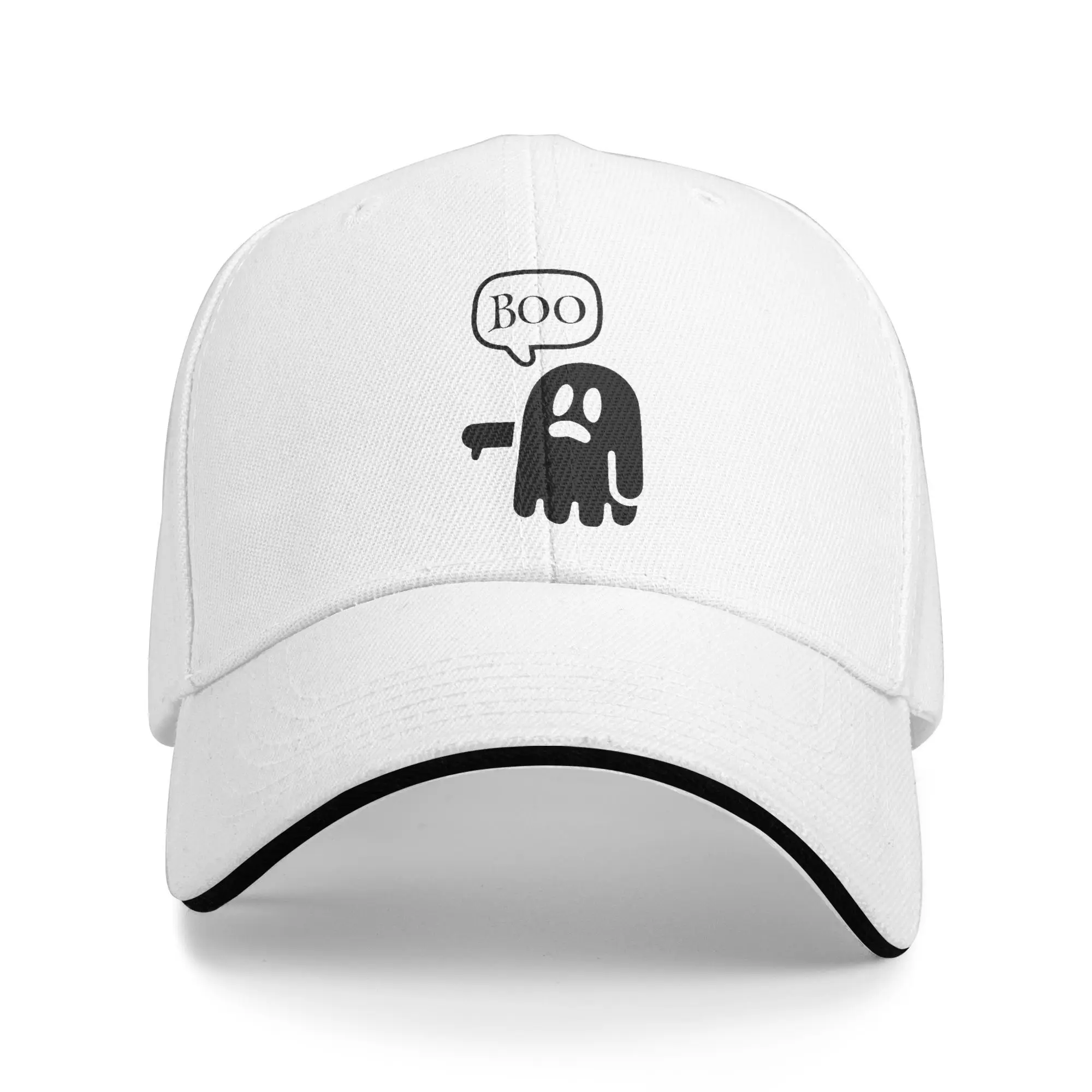 Бейсбольная кепка Unhappy Ghost of Disapproval на Хэллоуин, спортивная кепка с солнцезащитным козырьком, шляпа дальнобойщика, женская и мужская кепка y2k с ретро-дизайном 
Бейсбольная кепка Unhappy Ghost of Disapproval на Хэллоуин, спортивная кепка с солнцезащитным козырьком, шляпа дальнобойщика, женская и мужская кепка y2k с ретро-дизайном