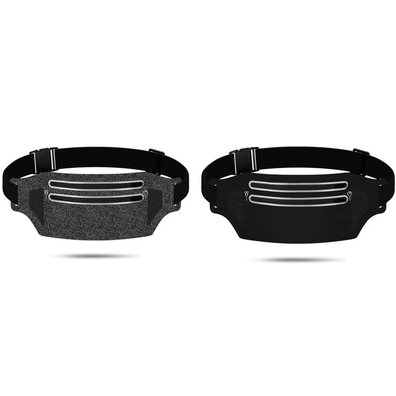 Running Belt, Waist Pack With Two Zipper Pockets Pouch Bag For Women Men, Adjustable Reflective Waist Bag 
Running Belt, Waist Pack With Two Zipper Pockets Pouch Bag For Women Men, Adjustable Reflective Waist Bag