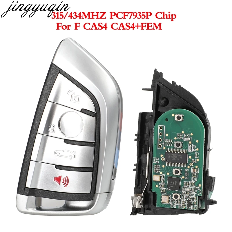 Bilchave 4 кнопки модифицированный умный дистанционный брелок 315 МГц/434 МГц 7953P для BMW CAS4 CAS1 2 3 4 5 6 7X5X6 CAS4 + FEM 2011-2017
Bilchave 4 кнопки модифицированный умный дистанционный брелок 315 МГц/434 МГц 7953P для BMW CAS4 CAS1 2 3 4 5 6 7X5X6 CAS4 + FEM 2011-2017