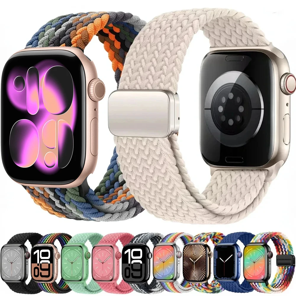 Плетеный нейлоновый ремешок для Apple Watch Band Ultra 2 49 мм 44 мм 45 мм 42 мм 46 мм 40 мм 41 мм Браслет iWatch Series 10 9 8 7 6 3 SE2 Band
Плетеный нейлоновый ремешок для Apple Watch Band Ultra 2 49 мм 44 мм 45 мм 42 мм 46 мм 40 мм 41 мм Браслет iWatch Series 10 9 8 7 6 3 SE2 Band