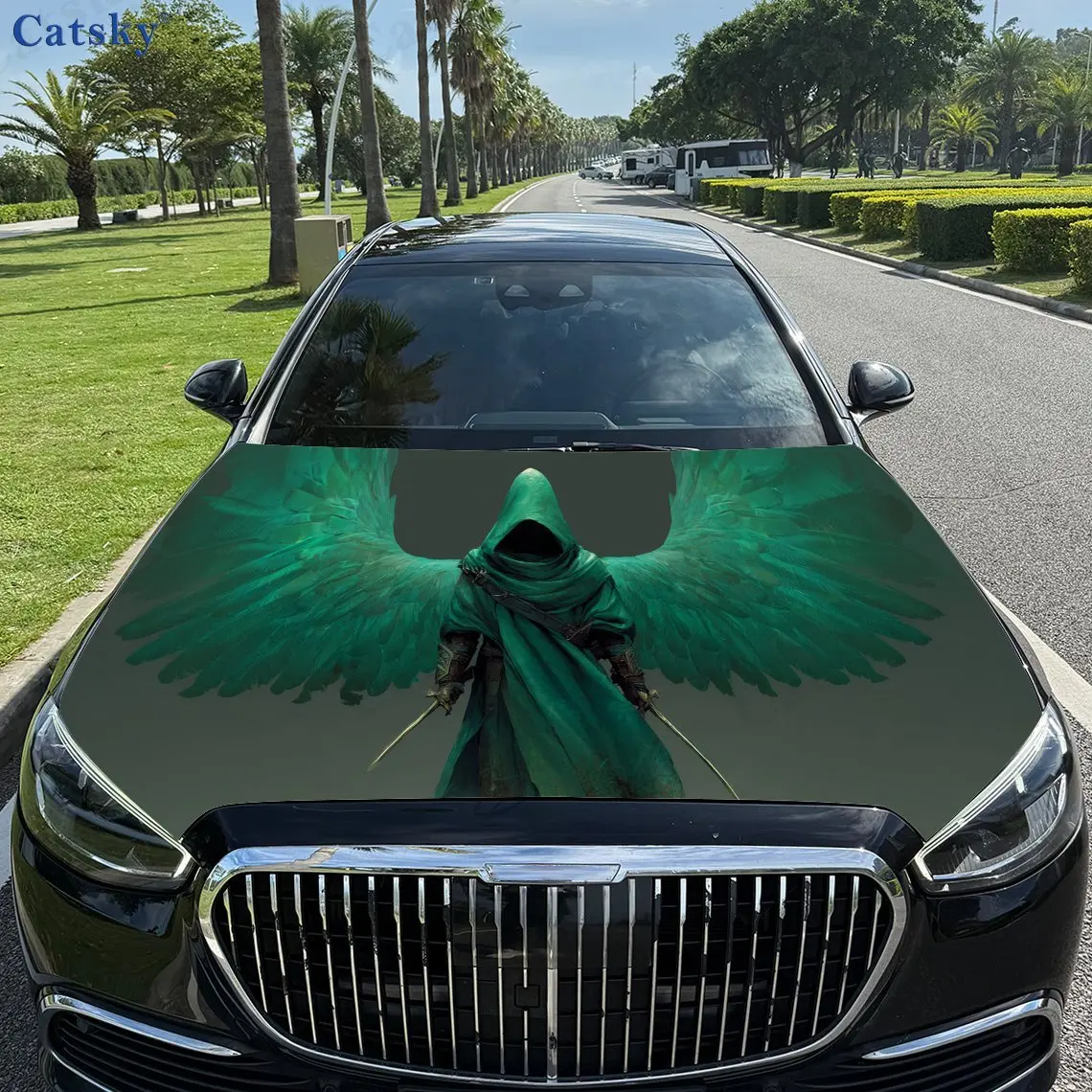 Mighty Green Robe Death Reaper Car Hood Vinyl Wraps Sticker, Auto Decal, Waterproof Self-adhesive Vehicle Decal, Anti-scratch Au
Mighty Green Robe Death Reaper Car Hood Vinyl Wraps Sticker, Auto Decal, Waterproof Self-adhesive Vehicle Decal, Anti-scratch Au