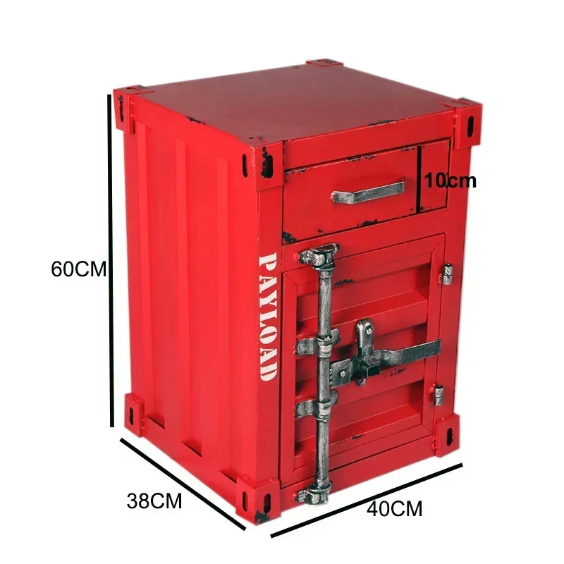 Retro Iron Bedside Table Bedroom Nightstand Cabinet Storage Box Locker Home Hotel Bar Furniture American Industrial Style
Retro Iron Bedside Table Bedroom Nightstand Cabinet Storage Box Locker Home Hotel Bar Furniture American Industrial Style