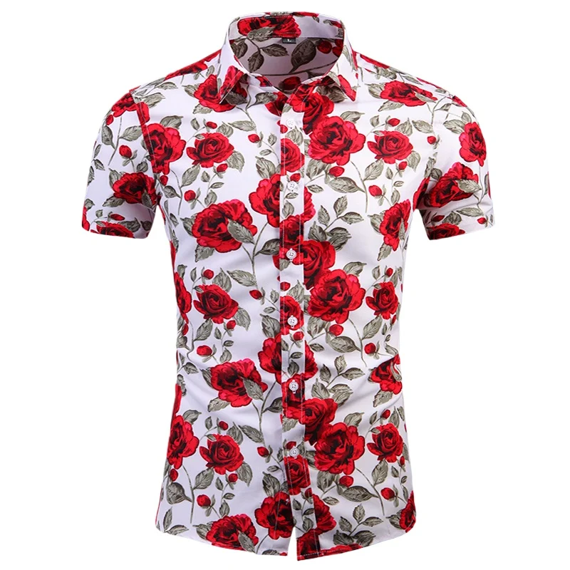 Floral Print Designer Clothes for Men Casual Shirt 2025 Summer Vintage Camisa Social Slim Fit Masculino Men Hawaiian Blusas Tops
Floral Print Designer Clothes for Men Casual Shirt 2025 Summer Vintage Camisa Social Slim Fit Masculino Men Hawaiian Blusas Tops