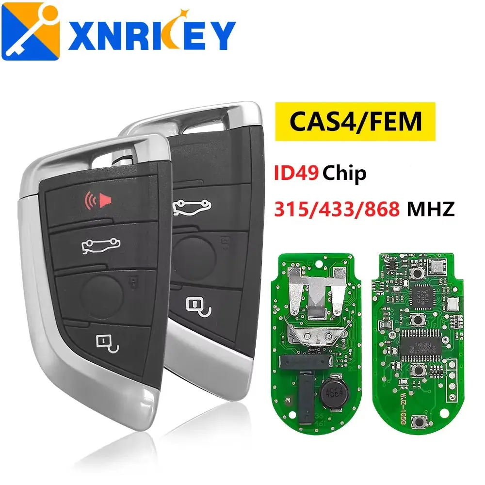 XNRKEY PCB и дистанционный ключ ID49 чип 315/433/868 МГц брелок без ключа для BMW FEM CAS4 5 7 серии без логотипа
XNRKEY PCB и дистанционный ключ ID49 чип 315/433/868 МГц брелок без ключа для BMW FEM CAS4 5 7 серии без логотипа