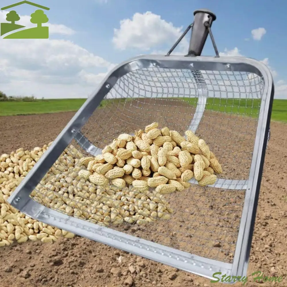 Heavy-Duty Metal Leakage Sieve Filter Filter Mesh Essential Tool Grain Sieve Peanut Corn Siev Sturdy Design Iron Shovel Tool
Heavy-Duty Metal Leakage Sieve Filter Filter Mesh Essential Tool Grain Sieve Peanut Corn Siev Sturdy Design Iron Shovel Tool