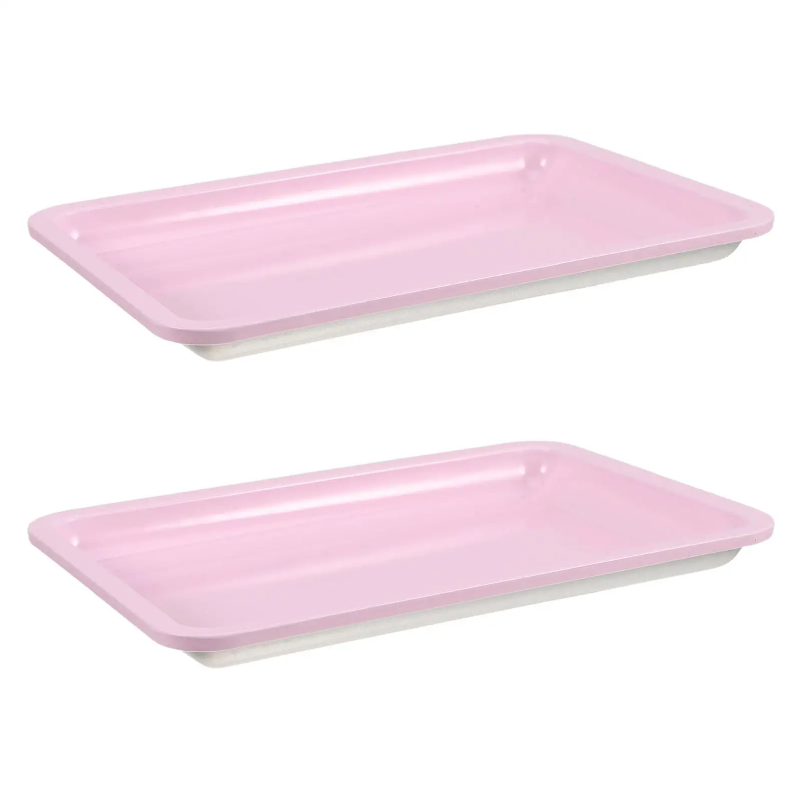 2 Pcs Square Stainless Steel Tray for Nail Tools Cosmetics Jewelry Organizer Metal Vanity Pink Decor Dish Table
2 Pcs Square Stainless Steel Tray for Nail Tools Cosmetics Jewelry Organizer Metal Vanity Pink Decor Dish Table