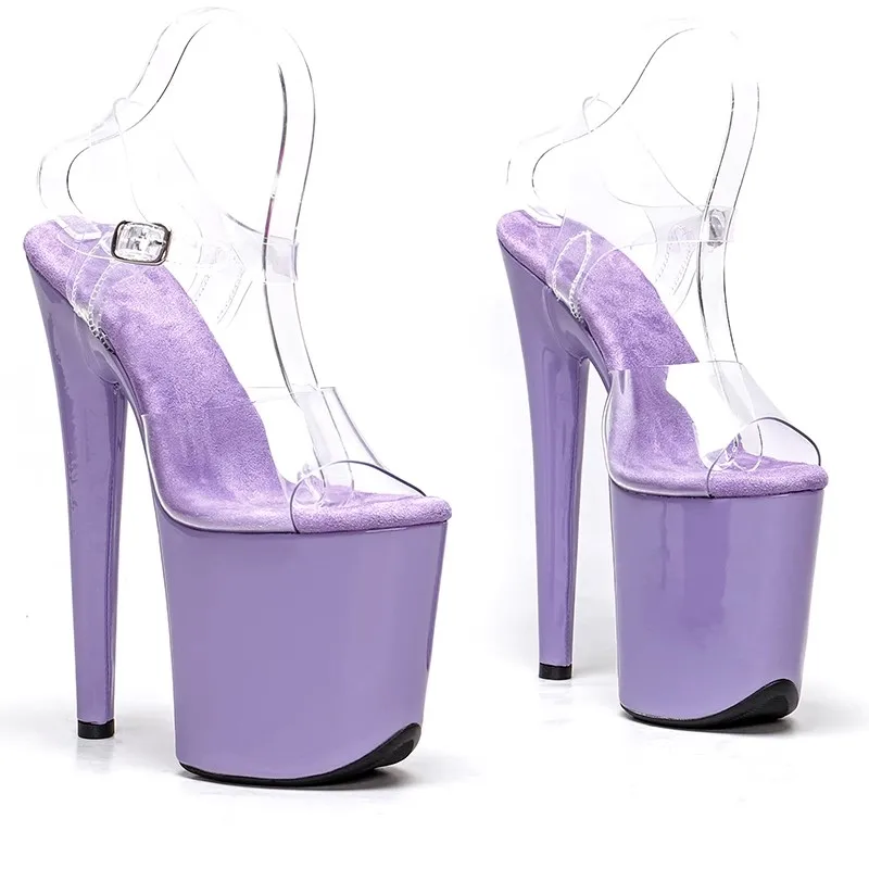 Fashion 20CM/8inches PVC Upper Plating Platform Sexy High Heels Sandals Pole Dance Shoes 208
Fashion 20CM/8inches PVC Upper Plating Platform Sexy High Heels Sandals Pole Dance Shoes 208