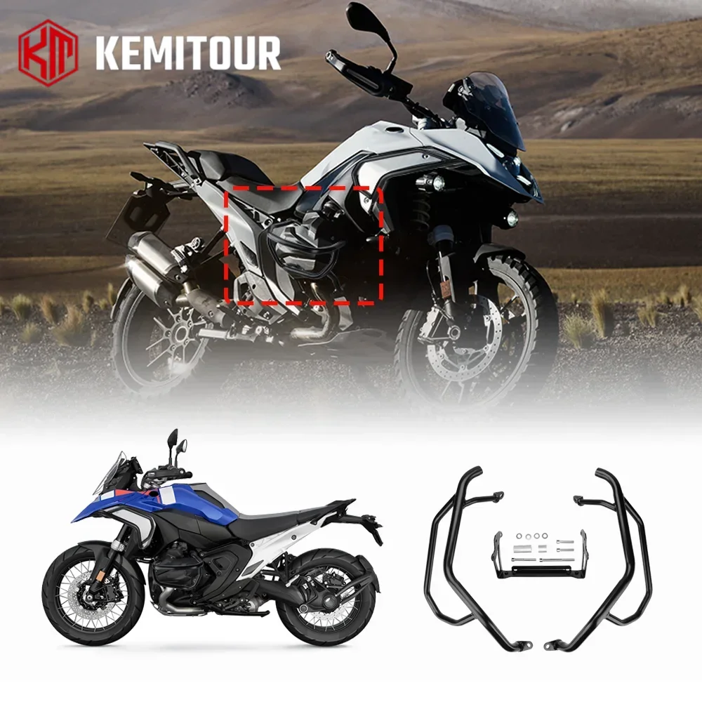 For BMW R1300GS 2023 2024 2025 Highway Crash Bars Engine Guard Fuel Tank Protector R 1300 GS Fairing Bumper Moto Accessories
For BMW R1300GS 2023 2024 2025 Highway Crash Bars Engine Guard Fuel Tank Protector R 1300 GS Fairing Bumper Moto Accessories
