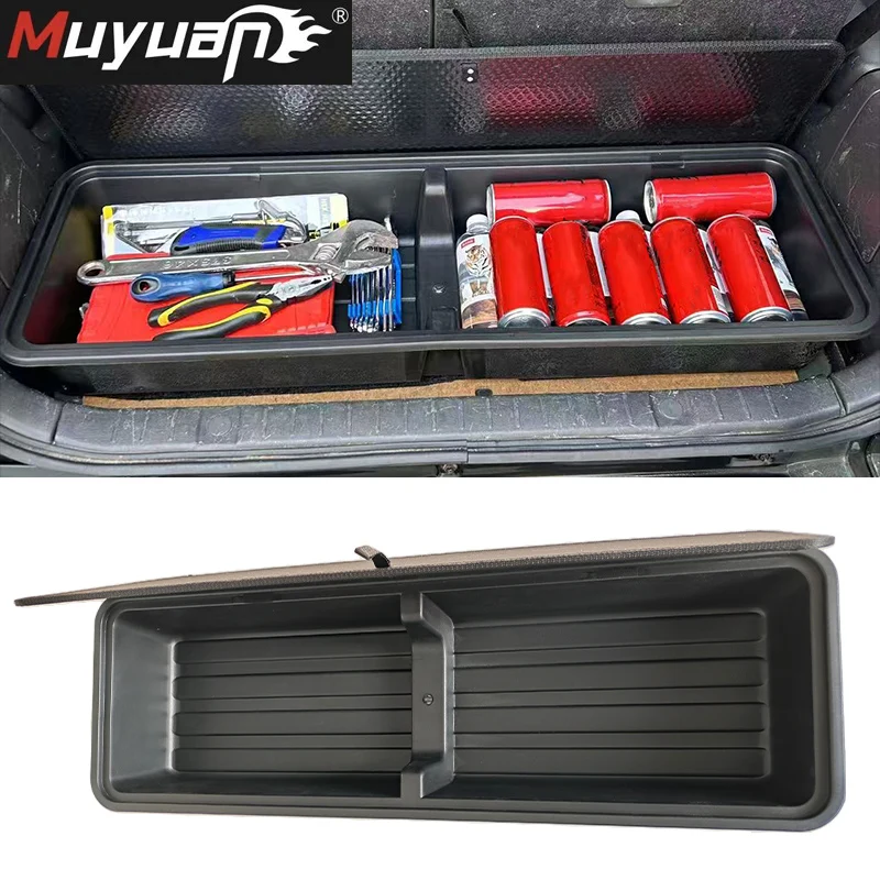 Trunk tool storage box For Suzuki Jimny JB33 JB43 1998 2017 Rear Back Storage Toolbox plastic Organizer Accessories 
Trunk tool storage box For Suzuki Jimny JB33 JB43 1998 2017 Rear Back Storage Toolbox plastic Organizer Accessories
