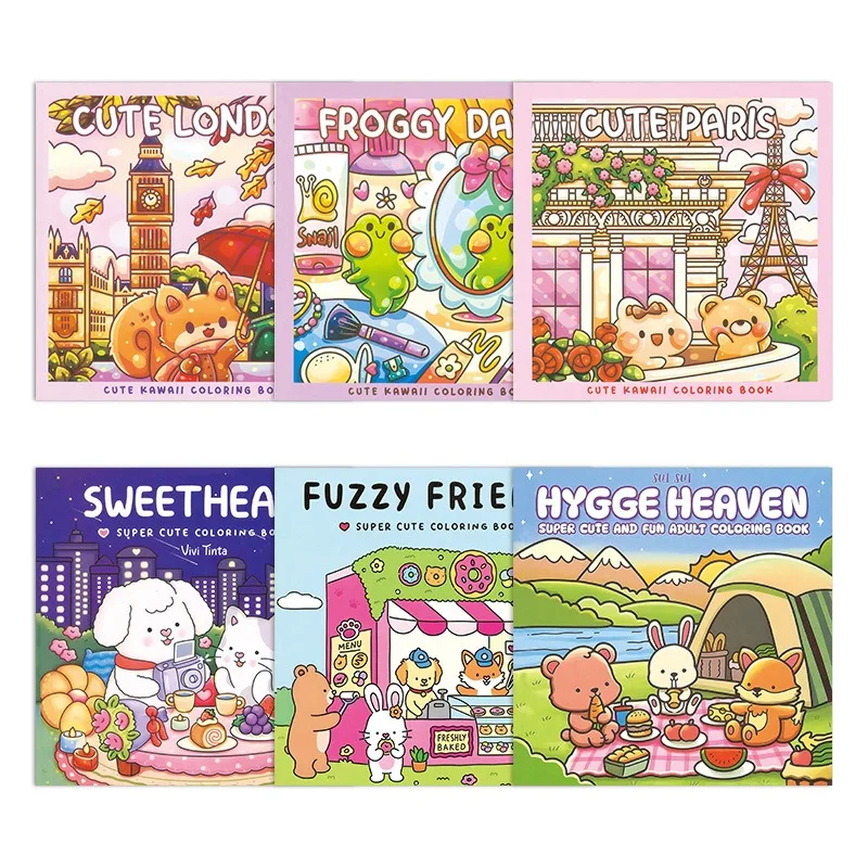 Spooky Cutie Coloring Book Monster Series Paperback Kids Drawing Painting Activity Notebook
Spooky Cutie Coloring Book Monster Series Paperback Kids Drawing Painting Activity Notebook