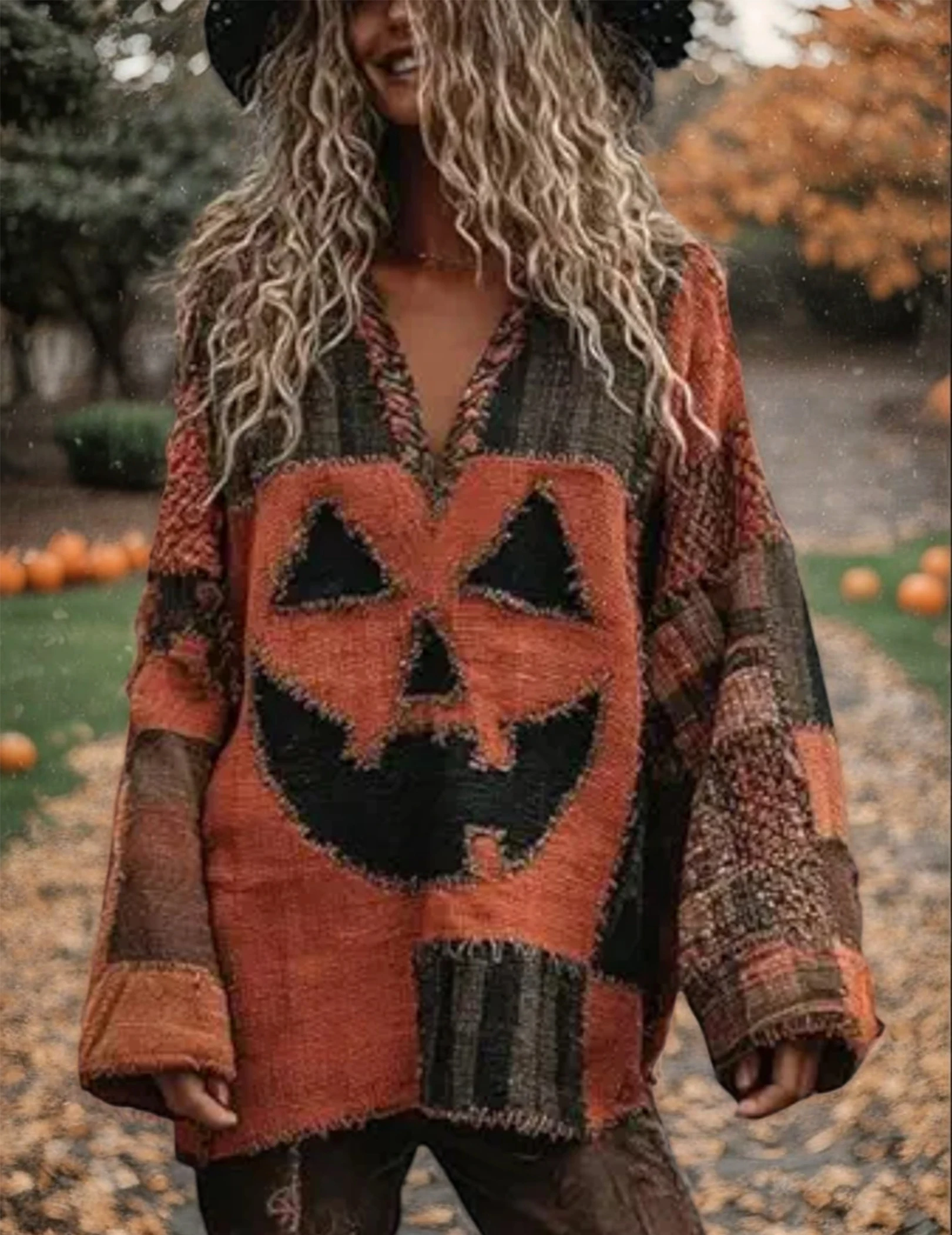 Хэллоуин жуткое лицо лоскутные толстовки вечерние толстовки с принтом повседневная теплая модная свободная одежда с длинными рукавами большого размера
Хэллоуин жуткое лицо лоскутные толстовки вечерние толстовки с принтом повседневная теплая модная свободная одежда с длинными рукавами большого размера