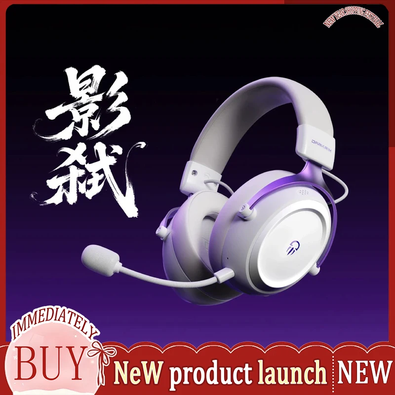 Беспроводная игровая гарнитура Shadow 4-Mode Over Ear с поддержкой LDAC, Hi-Res Audio, пространственным звуком для FPS, низкой задержкой 2.4G и микрофоном для ПК и PS5.
Беспроводная игровая гарнитура Shadow 4-Mode Over Ear с поддержкой LDAC, Hi-Res Audio, пространственным звуком для FPS, низкой задержкой 2.4G и микрофоном для ПК и PS5.