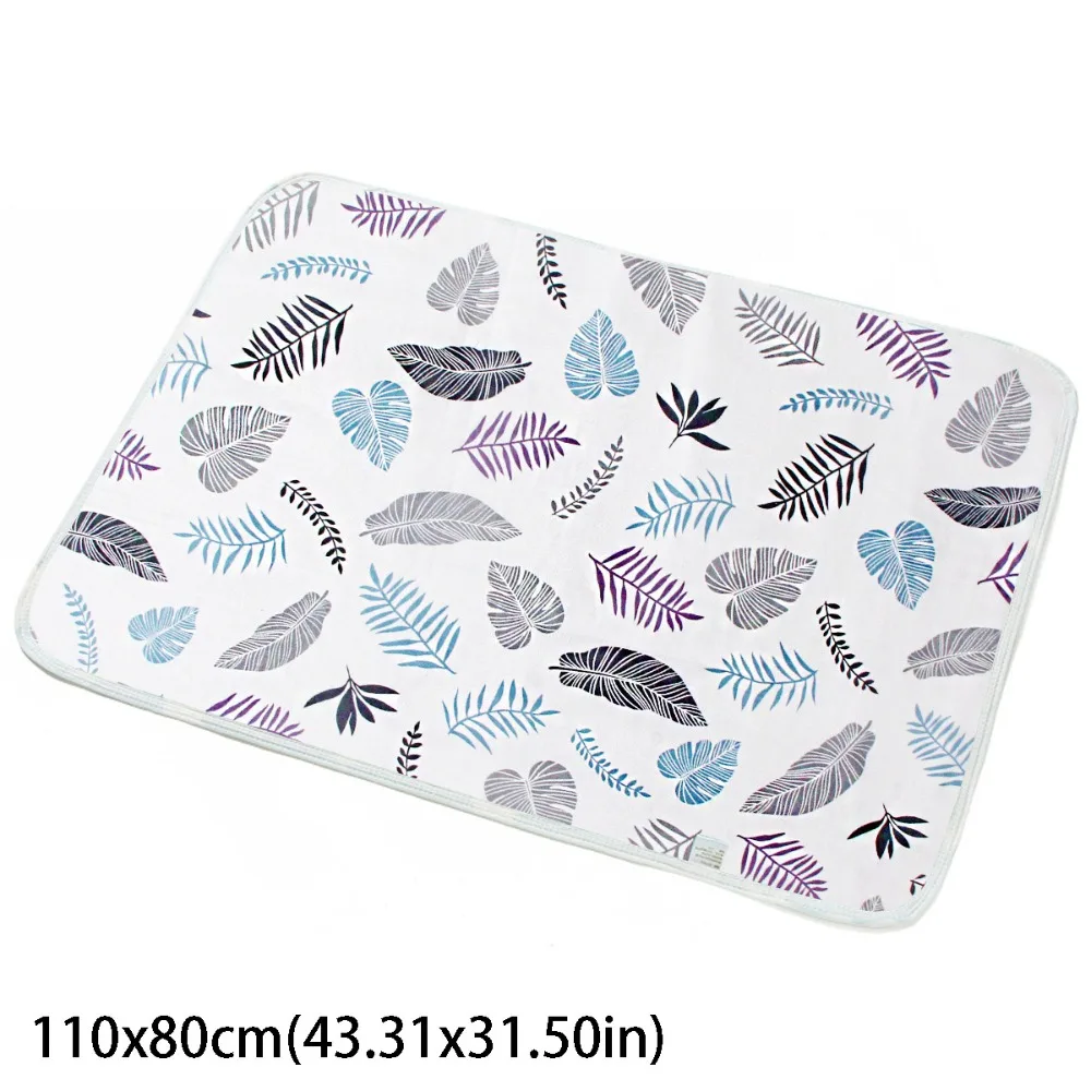 Складной дизайн, коврик для пеленания детских подгузников, супервпитывающий хлопковый материал, портативный пеленальный коврик, водонепроницаемый чехол, многоразовый коврик
Складной дизайн, коврик для пеленания детских подгузников, супервпитывающий хлопковый материал, портативный пеленальный коврик, водонепроницаемый чехол, многоразовый коврик