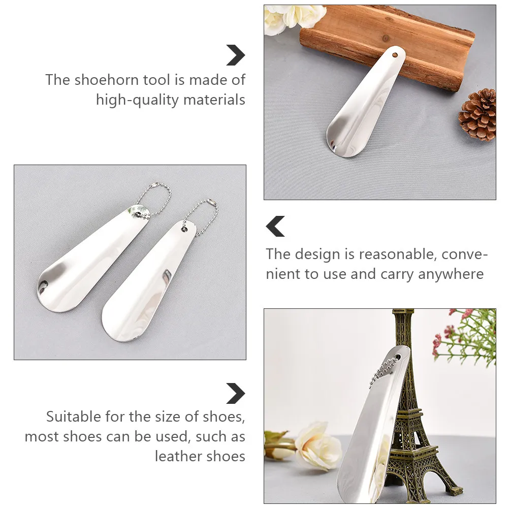 2 шт. портативные ложки для обуви из нержавеющей стали, удобный инструмент для надевания спортивной обуви
2 шт. портативные ложки для обуви из нержавеющей стали, удобный инструмент для надевания спортивной обуви
