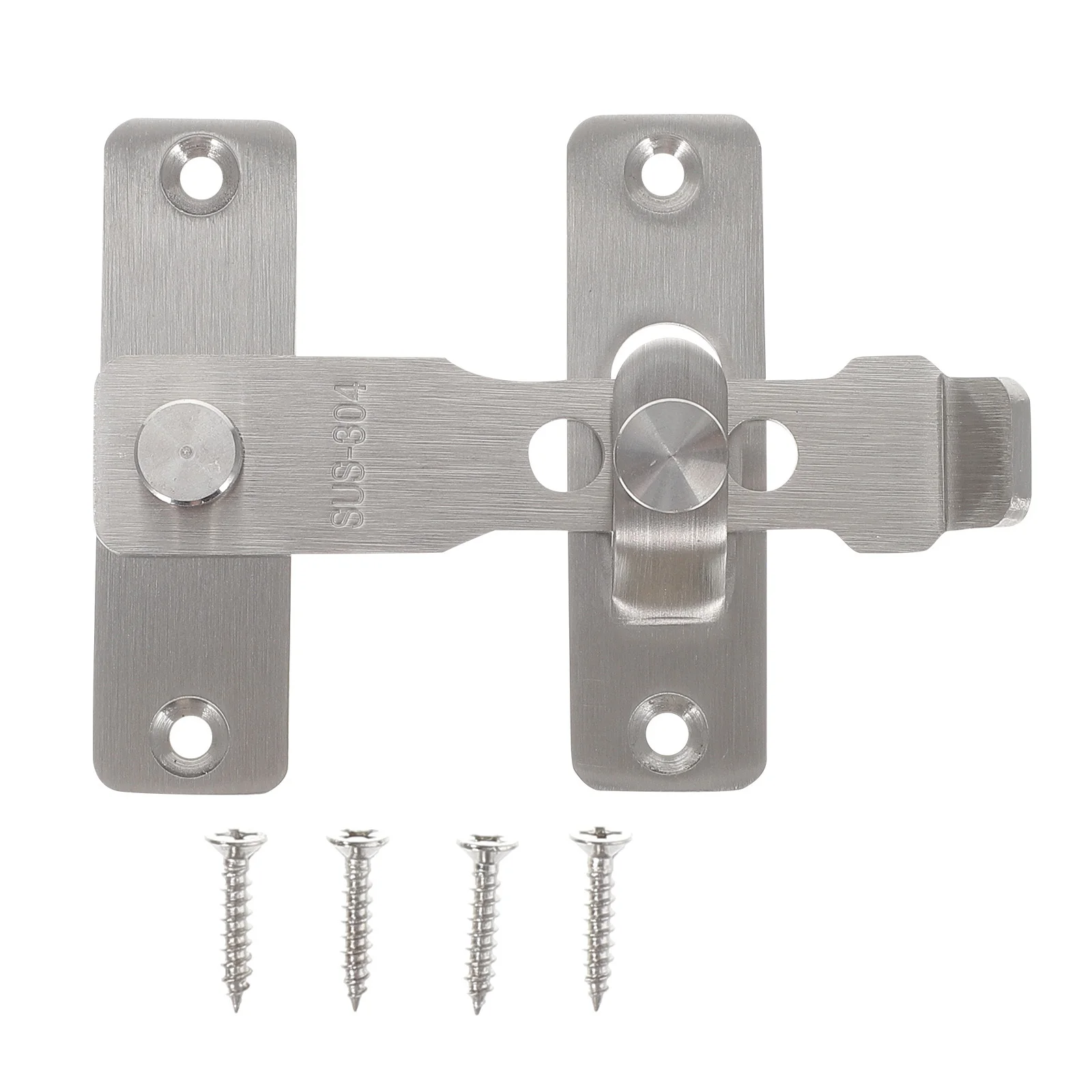 Door Lock Latch Stainless Steel Heavy Duty Safety Bolt 360 Degree Rotation For Gate Barn Cabinet Garage Sliding Door 
Door Lock Latch Stainless Steel Heavy Duty Safety Bolt 360 Degree Rotation For Gate Barn Cabinet Garage Sliding Door