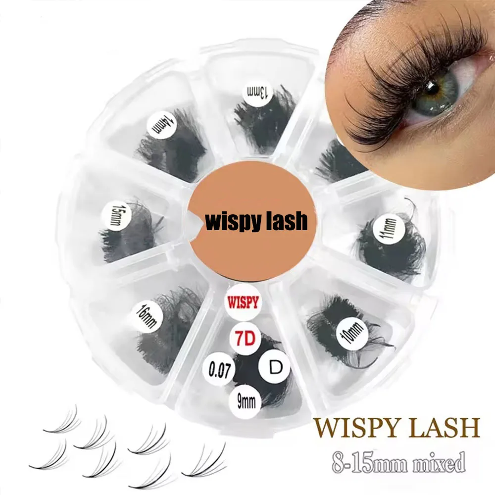 Wispy 5D 7D 9D CC/D Curl Pointy Base Promade Volume FanSWispy Extension Loose Fans Sandwich Spikes False Lashes Extension
Wispy 5D 7D 9D CC/D Curl Pointy Base Promade Volume FanSWispy Extension Loose Fans Sandwich Spikes False Lashes Extension