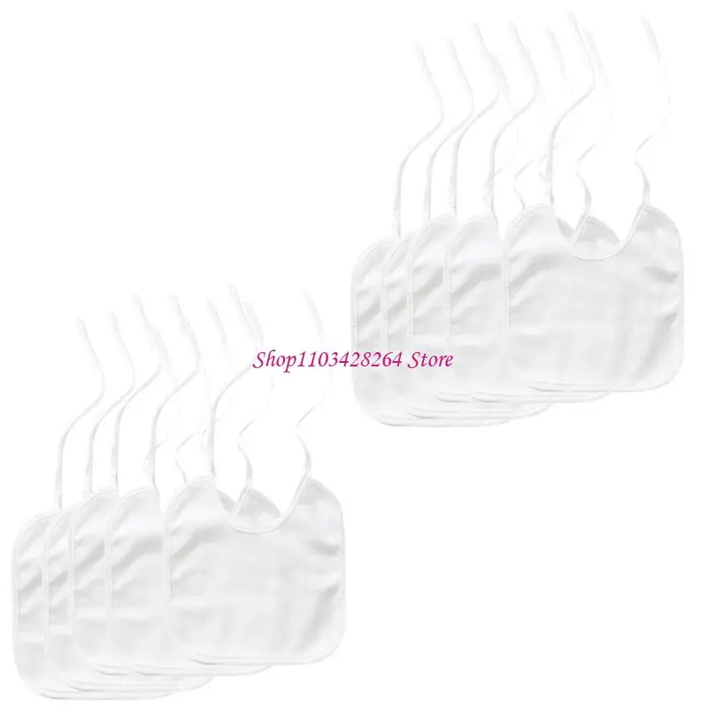 10pcs Cotton Infant Bibs Water Resist Cotton Bibs for Mealtime & Art Project G2TD
10pcs Cotton Infant Bibs Water Resist Cotton Bibs for Mealtime & Art Project G2TD