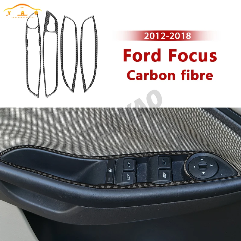 4PCS Door Window Lifting Panel Cover Trim Car Accessories For Ford Focus 2012—2018 Carbon Fiber Sticker Interior Modification
4PCS Door Window Lifting Panel Cover Trim Car Accessories For Ford Focus 2012—2018 Carbon Fiber Sticker Interior Modification