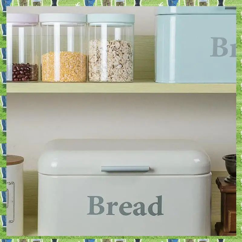 FTS Vintage Bread Box Cupboard Iron Snack Box Desktop Finishing Dust-Proof Storage Box Storage Bin Keeper Food Kitchen Shelf Déc
FTS Vintage Bread Box Cupboard Iron Snack Box Desktop Finishing Dust-Proof Storage Box Storage Bin Keeper Food Kitchen Shelf Déc