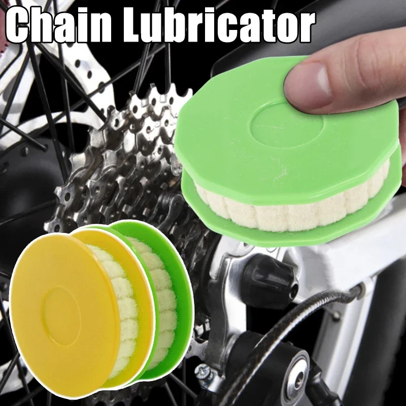 1pc Motorcycle Bicycle Chain Care Wool Lubricator Universal Roller Cleaner Motorbike Biike Maintenance Tools 2 Colors 5.8x1.7cm
1pc Motorcycle Bicycle Chain Care Wool Lubricator Universal Roller Cleaner Motorbike Biike Maintenance Tools 2 Colors 5.8x1.7cm