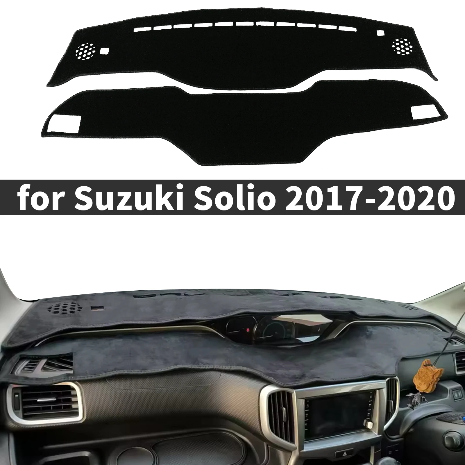 fit for Suzuki Solio 2017 2018 2019 2020 RHD Car Accessories Dashmat Dashboard Cover Pad Protective Carpet DashMat Sunshade
fit for Suzuki Solio 2017 2018 2019 2020 RHD Car Accessories Dashmat Dashboard Cover Pad Protective Carpet DashMat Sunshade