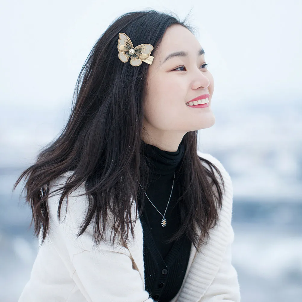 10Pcs Butterfly Hair Clips for Girls Pearl Studded Fairy Hair Accessories Lightweight Comfortable Hairpins for Daily Wear
10Pcs Butterfly Hair Clips for Girls Pearl Studded Fairy Hair Accessories Lightweight Comfortable Hairpins for Daily Wear