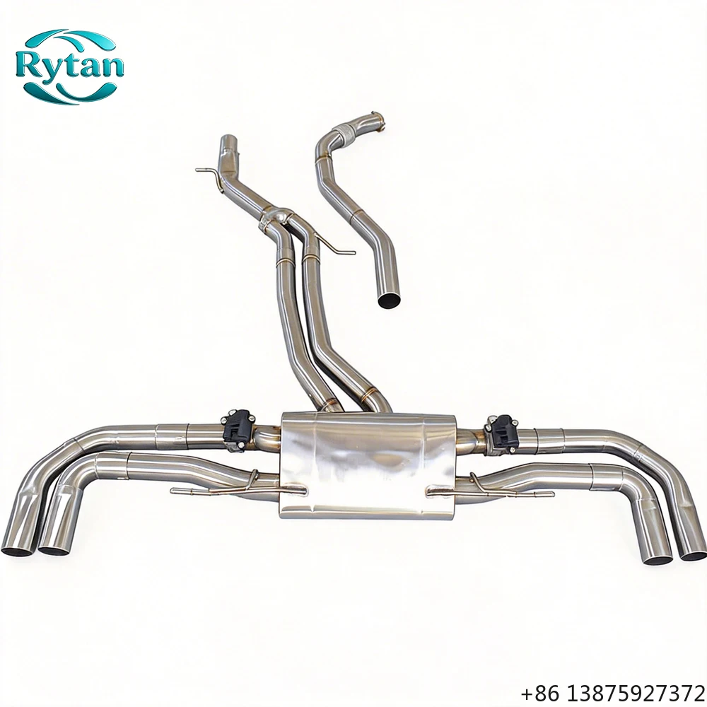 Выхлопная система Rytan Performance Valvetronic с клапаном, из нержавеющей стали, Catback, для Audi Q8 3.0T 2018 года, с четырьмя выходами
Выхлопная система Rytan Performance Valvetronic с клапаном, из нержавеющей стали, Catback, для Audi Q8 3.0T 2018 года, с четырьмя выходами