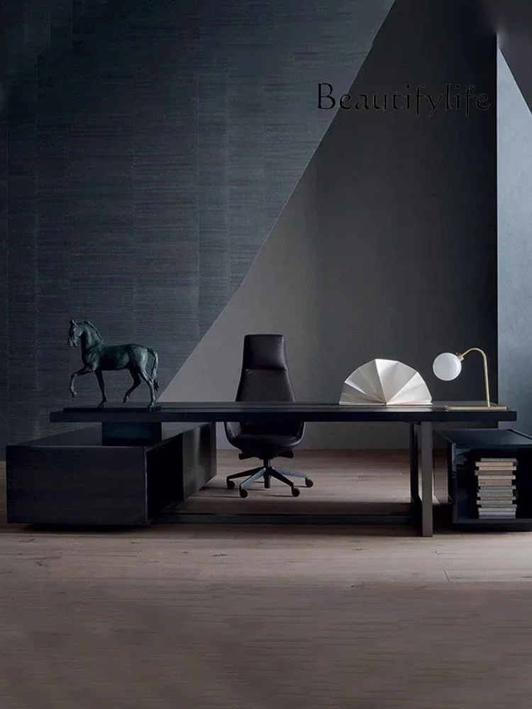 Italian Minimalist Desk Designer Model High-End Living Room Modern Light Luxury Boss Desk Simple
Italian Minimalist Desk Designer Model High-End Living Room Modern Light Luxury Boss Desk Simple