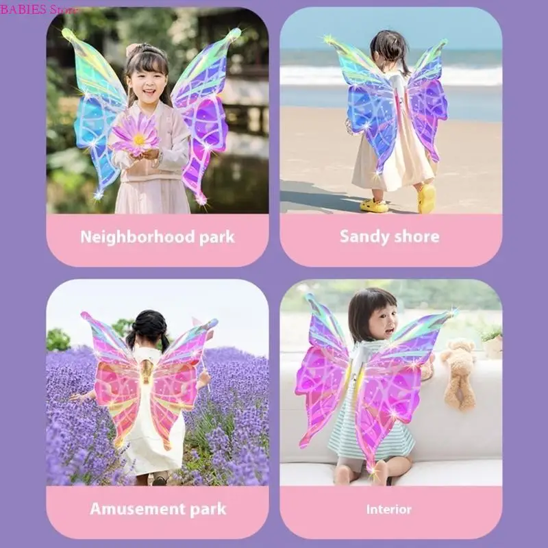 Glowing Butterfly Wing Costume With Music Princess Dress Up Wing For Girls Christmas Birthday Party Celebration Wear
Glowing Butterfly Wing Costume With Music Princess Dress Up Wing For Girls Christmas Birthday Party Celebration Wear