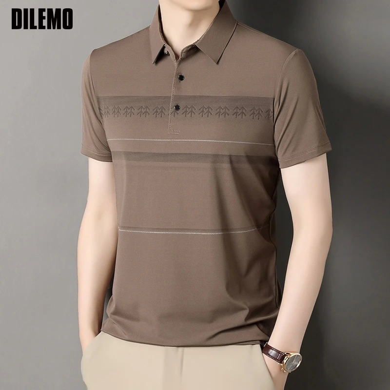 Top Quality Designer Summer Business Brand Shirts Men Polo Summer Trendy New Short Sleeve Regular Fashions Men Clothes 2025
Top Quality Designer Summer Business Brand Shirts Men Polo Summer Trendy New Short Sleeve Regular Fashions Men Clothes 2025