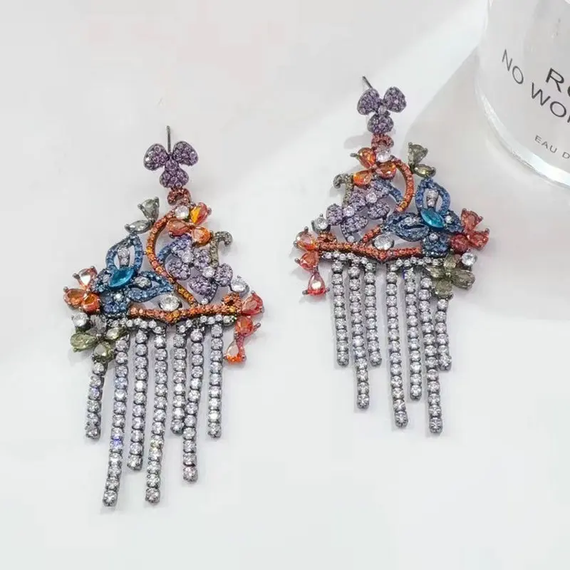 Bilincolor Flower and Buttefly Tassel Earring for Women
Bilincolor Flower and Buttefly Tassel Earring for Women