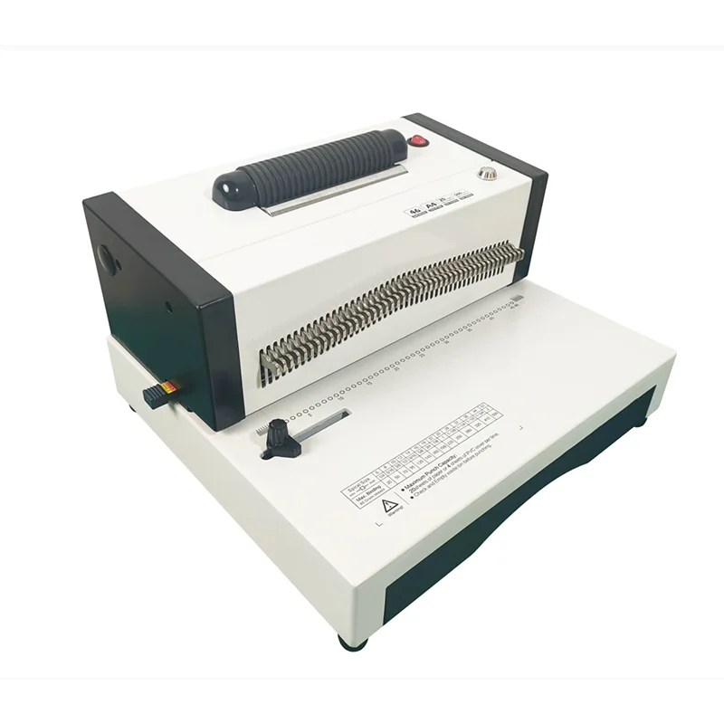 SE25A Desktop Electric Office Equipment A4 Spiral Plastic Coil Punching Binding Machine
SE25A Desktop Electric Office Equipment A4 Spiral Plastic Coil Punching Binding Machine