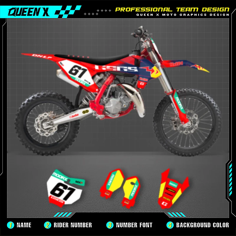 QUEEN X MOTO Motorcycle Team Graphics Decal & Sticker Kit For GASGAS MC85 2021 2022 007
QUEEN X MOTO Motorcycle Team Graphics Decal & Sticker Kit For GASGAS MC85 2021 2022 007