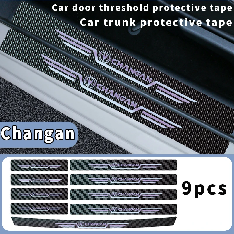 Latest Styles Car Door Sill Threshold Carbon Fiber Sticker Car Trunk Protective Sticker For Changan Auto Accessories 
Latest Styles Car Door Sill Threshold Carbon Fiber Sticker Car Trunk Protective Sticker For Changan Auto Accessories