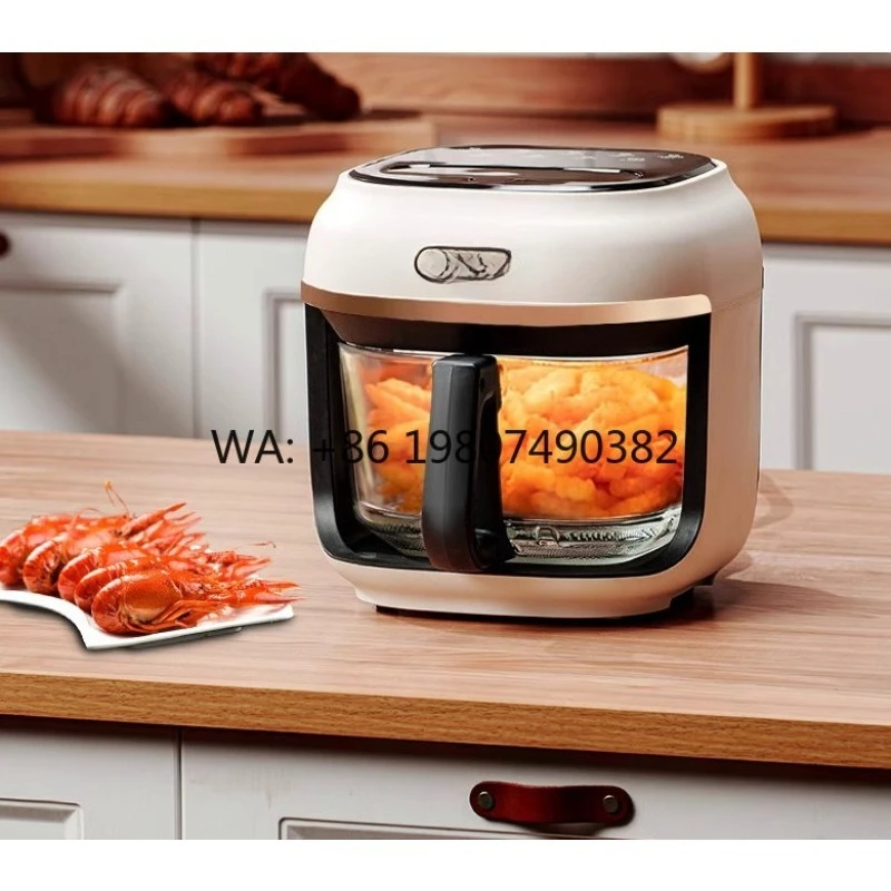 Transparent Visible Air Fryer, Touch Control Coating-Free Design, Small Electric Household Appliance for Healthy Cooking
Transparent Visible Air Fryer, Touch Control Coating-Free Design, Small Electric Household Appliance for Healthy Cooking