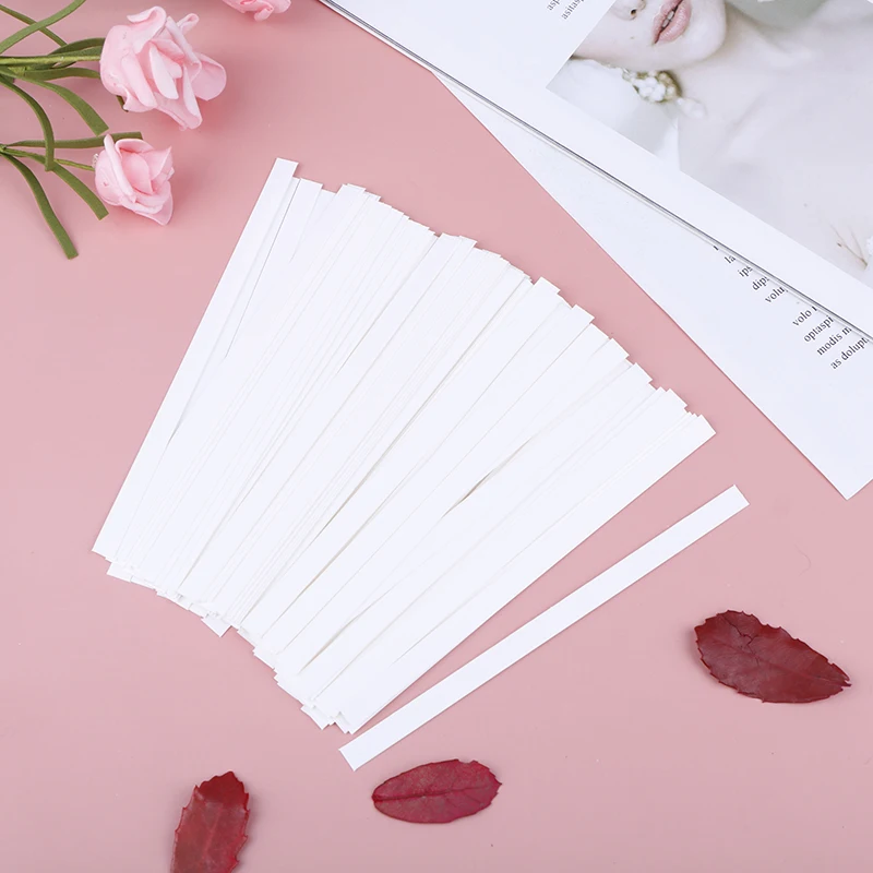 100pcs 137*7mm Flat Aromatherapy Fragrance Perfume Essential Test Paper Strips
100pcs 137*7mm Flat Aromatherapy Fragrance Perfume Essential Test Paper Strips
