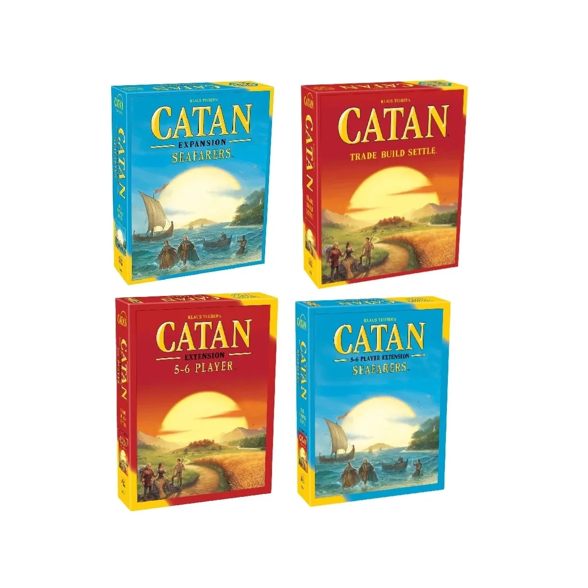 CATAN Games | Base Game | Seafarers | 5-6 player expansion | 3-4 Players | 60 Minutes Playing Time | Strategy game
CATAN Games | Base Game | Seafarers | 5-6 player expansion | 3-4 Players | 60 Minutes Playing Time | Strategy game