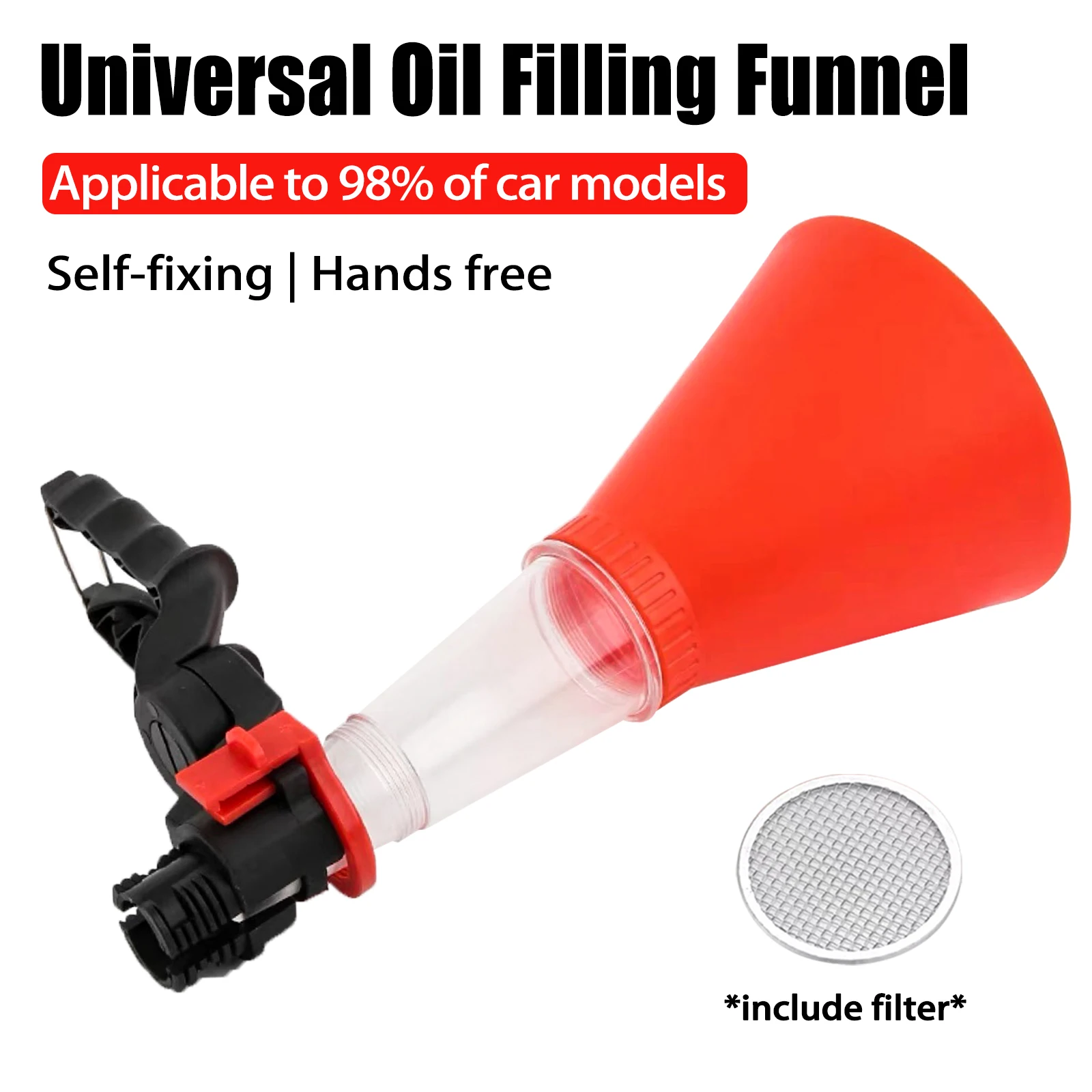 Large Diameter Car Plastic Funnel Self Fixation Multipurpose Removable Multifunctional Pour Oil Tool For Auto Repairing
Large Diameter Car Plastic Funnel Self Fixation Multipurpose Removable Multifunctional Pour Oil Tool For Auto Repairing