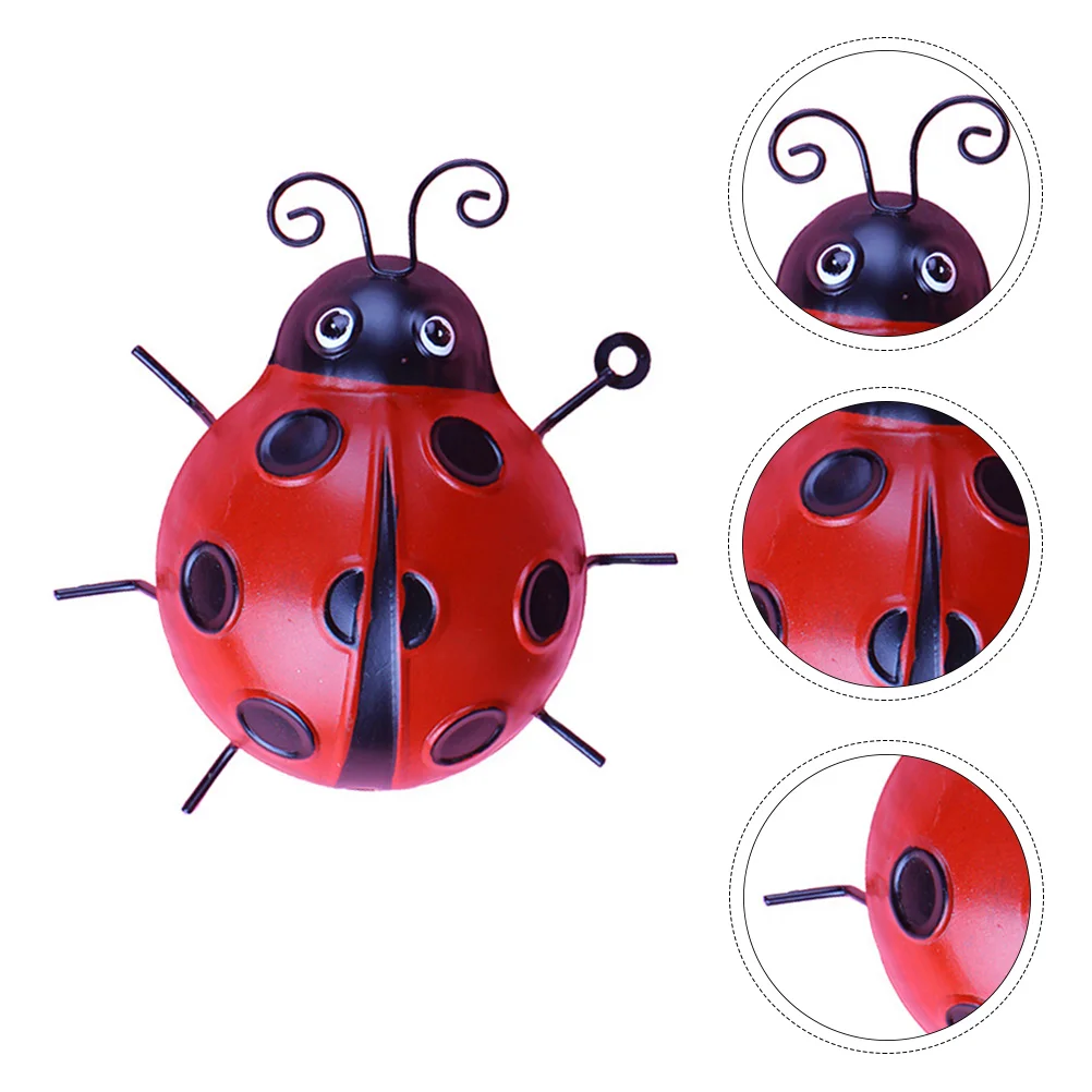 4pcs Iron Ladybug Ornaments for Garden Home Decoration Vivid Simulated Insect Red Color Miniature Model Gifts
4pcs Iron Ladybug Ornaments for Garden Home Decoration Vivid Simulated Insect Red Color Miniature Model Gifts