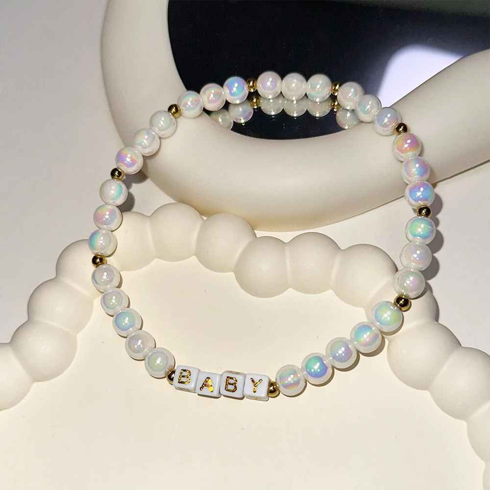 Customizable Personalised Pet Name Necklaces Collar with Shiny Plastic Beads - Elastic Rope Design for Small Dogs Kitten Rabbit
Customizable Personalised Pet Name Necklaces Collar with Shiny Plastic Beads - Elastic Rope Design for Small Dogs Kitten Rabbit