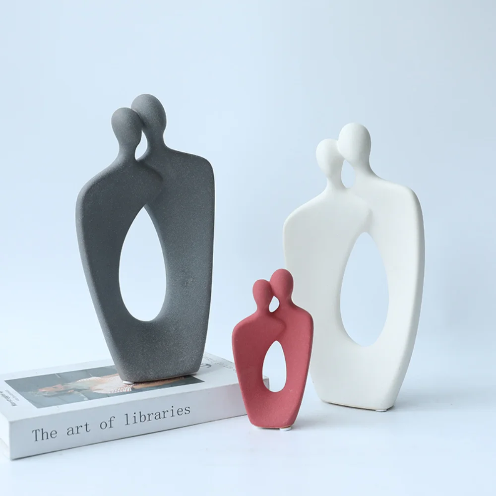 Nordic Draw Like Ceramic Frosted Couple Ornament Living Room Accessories Figure Sculpture Resin Decorative Craft Gift Home Decor
Nordic Draw Like Ceramic Frosted Couple Ornament Living Room Accessories Figure Sculpture Resin Decorative Craft Gift Home Decor