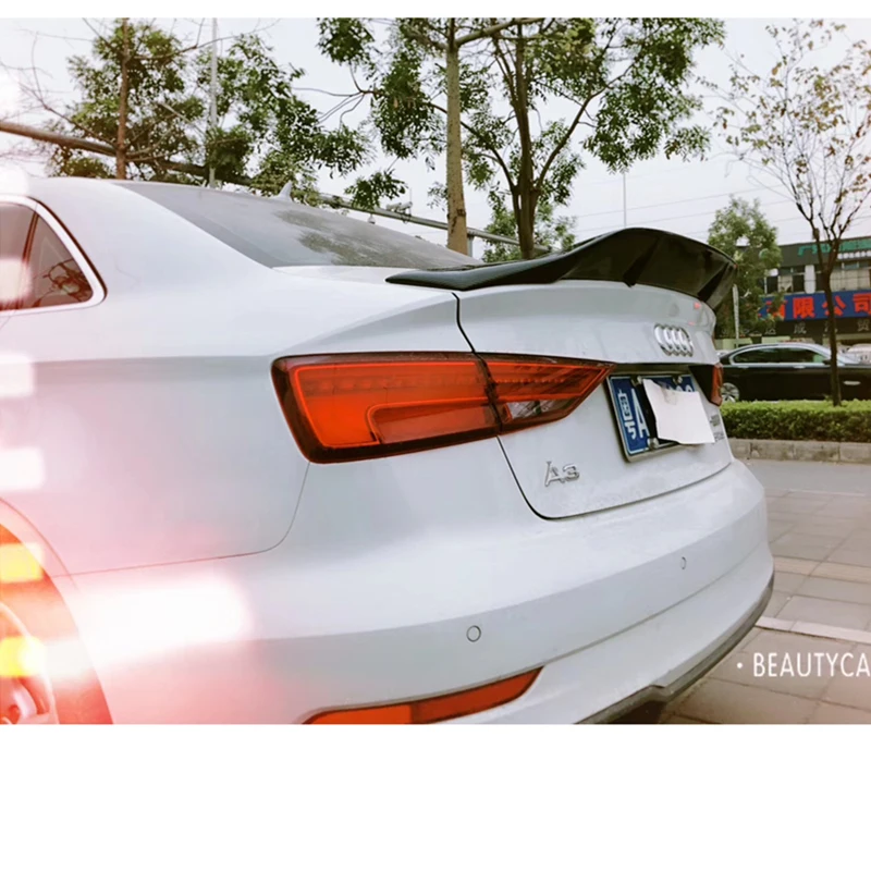 R Style For Audi S3 8V S3 Spoiler 2014 - 2020 FRP / Carbon Fiber Material Car Rear Trunk Wing Accessories Body Kit
R Style For Audi S3 8V S3 Spoiler 2014 - 2020 FRP / Carbon Fiber Material Car Rear Trunk Wing Accessories Body Kit