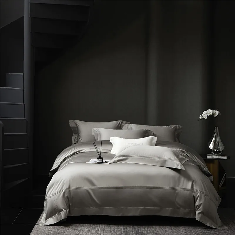 Premium 800TC Egyptian Cotton Solid Color Luxury Embroidery Bedding Set Duvet Cover Set Flat/Fitted Bed Sheet Pillowcases
Premium 800TC Egyptian Cotton Solid Color Luxury Embroidery Bedding Set Duvet Cover Set Flat/Fitted Bed Sheet Pillowcases