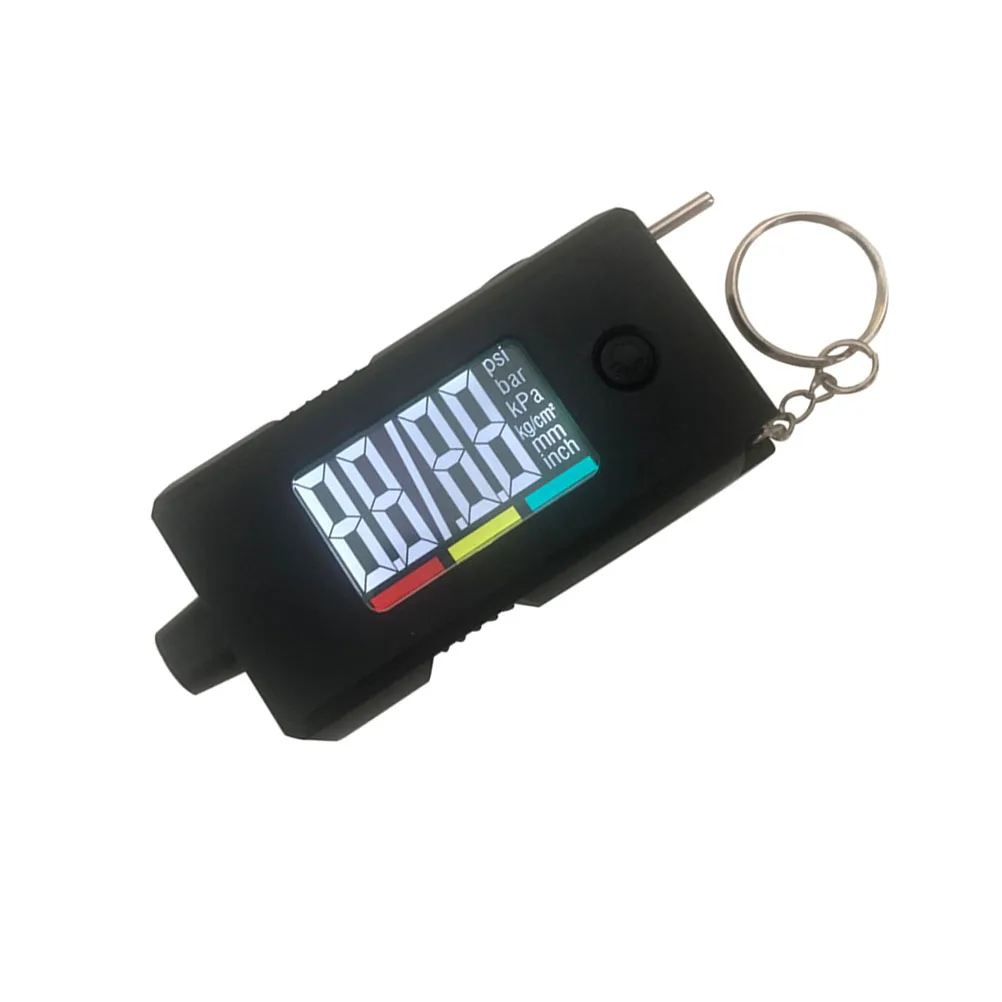 Digital Tire Pressure Gauge for Car Truck Key Ring Design Portable Repair Tools Tire Tread Ruler Accurate Measurement Long Use
Digital Tire Pressure Gauge for Car Truck Key Ring Design Portable Repair Tools Tire Tread Ruler Accurate Measurement Long Use