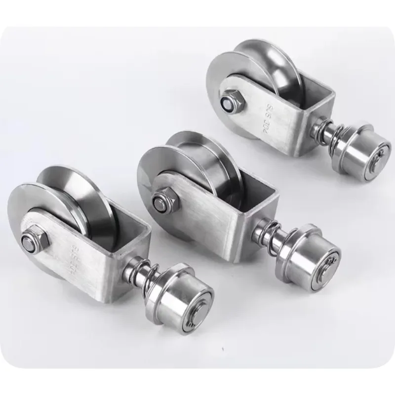 16mm 304 Stainless Steel Track Pulley Spring Fixed Wire Rope Lifting Pulley Industrial Replacement Hardware
16mm 304 Stainless Steel Track Pulley Spring Fixed Wire Rope Lifting Pulley Industrial Replacement Hardware